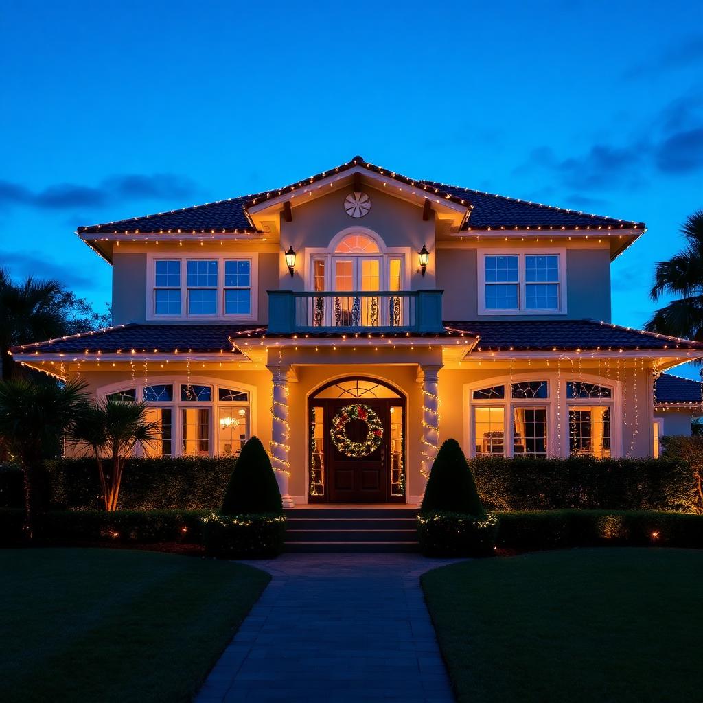 Christmas light installation by Coastal Christmas — Florida Panhandle example 3